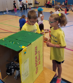 School Cardboard Arcade (click to view large image)